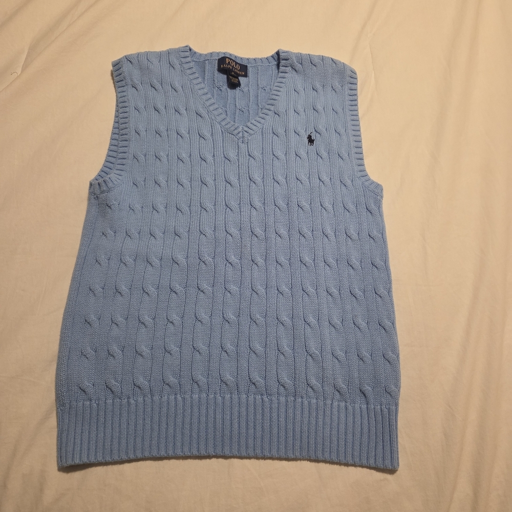 Boys Polo Sweater Vest